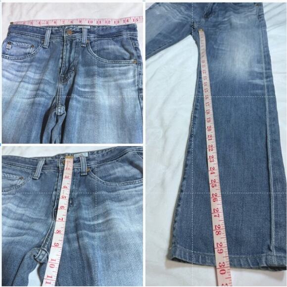 Adiano Goldschmied AG Matchbox Slim Straight Denim Jeans Men’s Size 29 - Picture 8 of 8